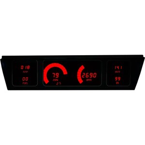 Intellitronix - DP1211R - LED Digital Gauge Panel Impala/Carprice 77-90