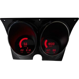 Intellitronix - DP4000R - LED Digital Gauge Panel Camaro/Firebird 67-68