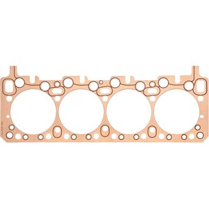 SCE Gaskets - S665250 - Titan, Copper, 4.520 in. Bore, .050 in. Compressed Thickness, Chrysler, 426
