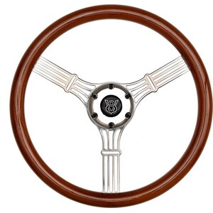 GT Performance - 21-5647 - GT3 Retro Gasser Steerin g Wheel Bajo Style