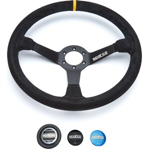 Sparco - 015R368MSN - Steering Wheel 368 Black Suede