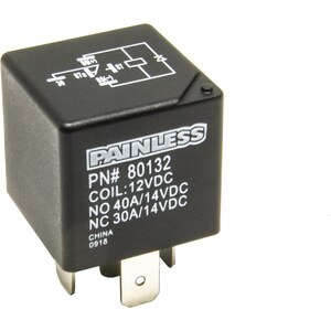 Painless Wiring - 80132 - 40 Amp Single Pole Doubl e Throw Relay