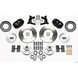 Wilwood - 140-11022 - HD Front Brake Kit 62-72 A Body Drum Spindle