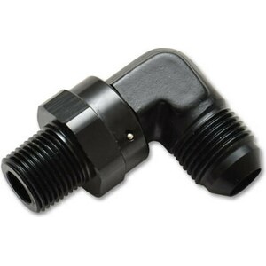 Vibrant Performance - 11360 - -10 Male An To Male Npt 1/2in 90 Degree Adapter