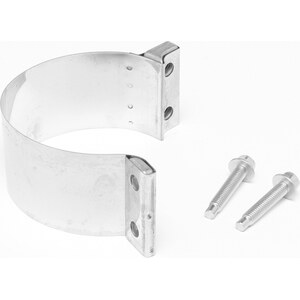 Dynomax - 33228 - Exhaust Clamp - Band Clamp - 2 in - 3 in Wide Band - Lap Joint