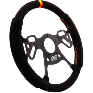MPI USA - MPI-DRG2-12 - Drag Steering Wheel 12in Suede Pad Switch Holes