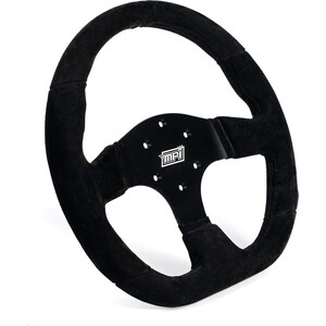 MPI USA - MPI-GT2-13-B - Touring Steering Wheel 13in Full Black D Shaped
