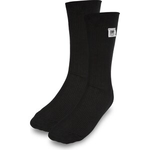 OMP - IE0-0762-A01-071-S - Racing Socks Black Nomex Size Small FIA