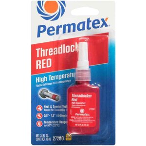Permatex - 27200 - Hi Temp Threadlocker 10ml - Red