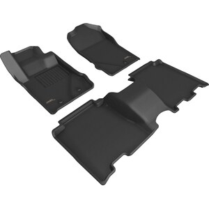 3D MAXpider - L1FR14901509 - 21-   Ford Bronco Kagu Rear Floorliners Black