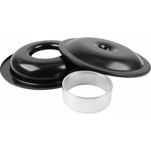Allstar Performance - 25907 - LW 14in A/C Kit Black No Element 2in Spacer