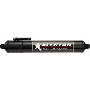 Allstar Performance - 40198 - Fuel Filter w/ Shut Off 10AN No Element