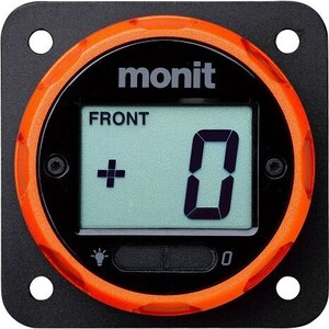 Monit - BD01-2-OR - Brake Bias Adj Digital Flat Panel Mnt Orange