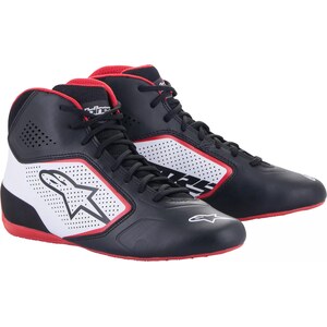 Alpinestars USA - 2711521-123-6 - Shoe Tech-1 K Start V2 Black/White/Red 6