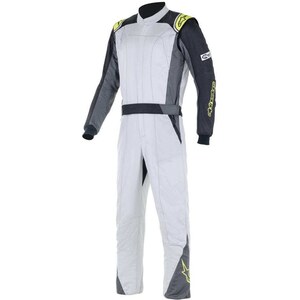 Alpinestars USA - 3352822-1950-60 - Suit Atom Silver Flu/Yel X-Large