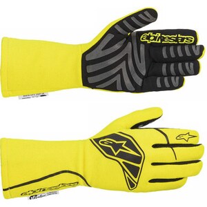 Alpinestars USA - 3551623-55-2XL - Glove Tech-1 Start V3 Yellow 2X-Large
