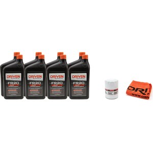Driven Racing Oil - 20821K - 5w20 Oil Change Kit 11- 15 Mustang GT 5.0L 8Qt.