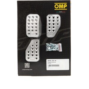 OMP - OA0-1000-003 - 3 Pedal Set Sandblasted Aluminum