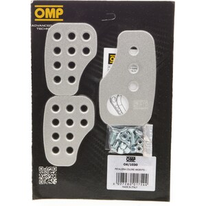 OMP - OA0-1030 - 3 Pedal Set Smooth Aluminium