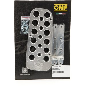 OMP - OA0-1867-003 - Driver Left Footrest Sandblasted ALuminium