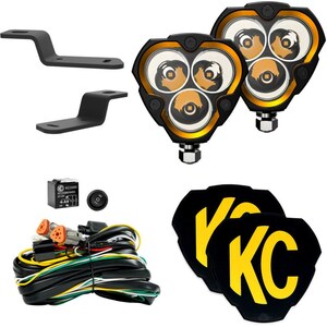 KC Lights - 97156 - Flex Era 3 Ditch Light Kit 21-   Ford Bronco