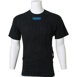 COOL SHIRT - 1014-2022 - Shirt Evolution Small Short Sleeve Black