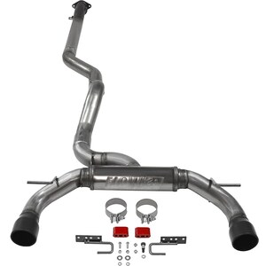 Flowmaster - 718146 - 21- Ford Bronco 2.3/2.7L Cat Back Exhaust