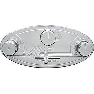 Vintage Air - 48104-RHQ - Gen II Streamline Contrl Panel