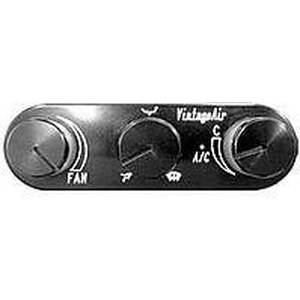 Vintage Air - 491223-RUA - Gen IV Control Panel Horizontal Black