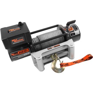 Mile Marker - 76-50251BW - 12000lb Winch w/Roller Fairlead & 12' Remote