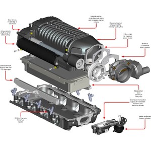 Whipple Superchargers LS W175FF (2.9L) SC "Hot Rod" kit