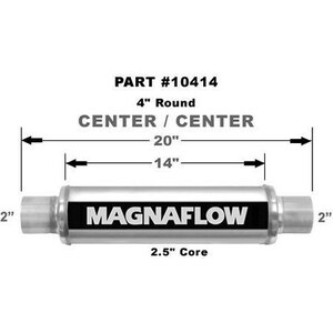 Magnaflow - 10414 - Stainless Steel Muffler