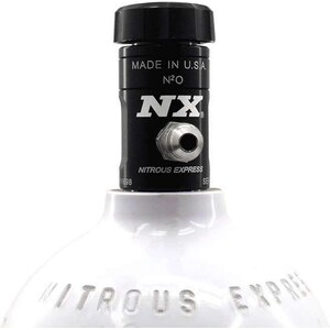 Nitrous Express - 11698 - Bottle Valve - Chrome 3/4 Thread Motorcycle
