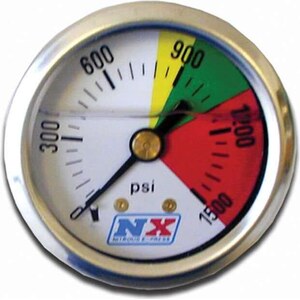 Nitrous Express - 15508 - Nitrous Pressure Gauge 0-1500psi
