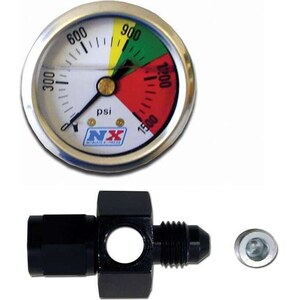 Nitrous Express - 15509 - -4 Nitrous Pressure Gauge Kit