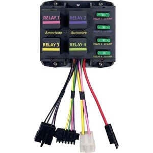 American Autowire - 510920 - Banked Relay System 4 Relays