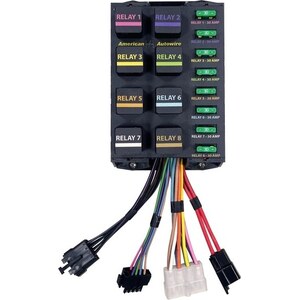 American Autowire - 510924 - Banked Relay System 8 Relays