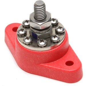 Painless Wiring - 80114 - 8-Point Distribution Block (Red)