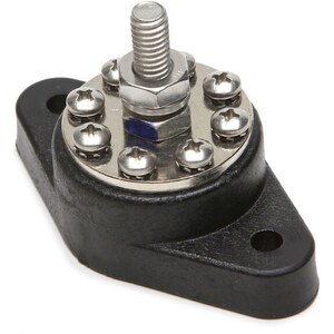 Painless Wiring - 80115 - 8 Point Distribution Block Black