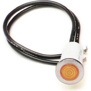 Painless Wiring - 80208 - 1/2in Amber Dash Light