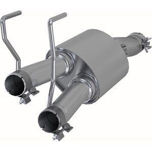 MBRP - S5141409 - Stainless Muffler 3in In Single 2.25in Dual Out