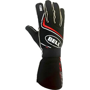 Bell - BR20032 - Glove PRO-TX Black/Red Medium SFI 3.3/5