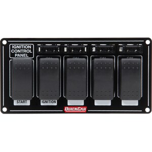 QuickCar - 52-863 - Ignition Panel w/ Rocker Switches & Fuses