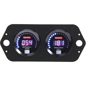 QuickCar - 67-2004 - Digital 2-Gauge Panel Open Wheel OP/WT