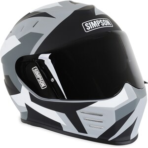Simpson Safety - GBDLHAVE - Helmet Ghost Bandit DOT Large Blue Have