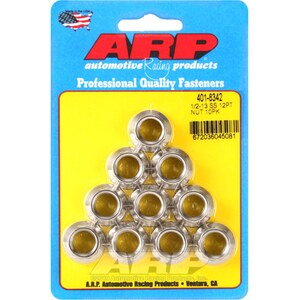 ARP - 401-8342 - 1/2-13 SS 12pt Nut Kit 10pk
