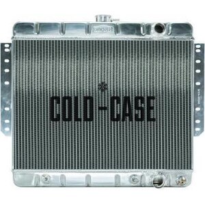 Cold Case Radiators - CHI565A-5K - Aluminum Radiator 61-65 Impala w/500 Steer Box
