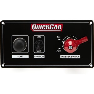 QuickCar - 55-8022 - Ignition Panel w/ MSD & 1 Acc. Switch