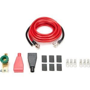QuickCar - 57-006 - Battery Cable Kit 2 Ga. 15ft Red & 2ft Black