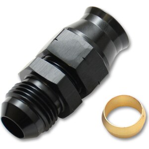 Vibrant Performance - 16459 - Tube To Male An Adapter With Brass Olive inserts